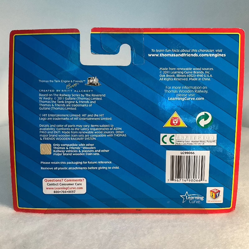 Captain - Thomas and Friends Wooden Railway Collection - Back