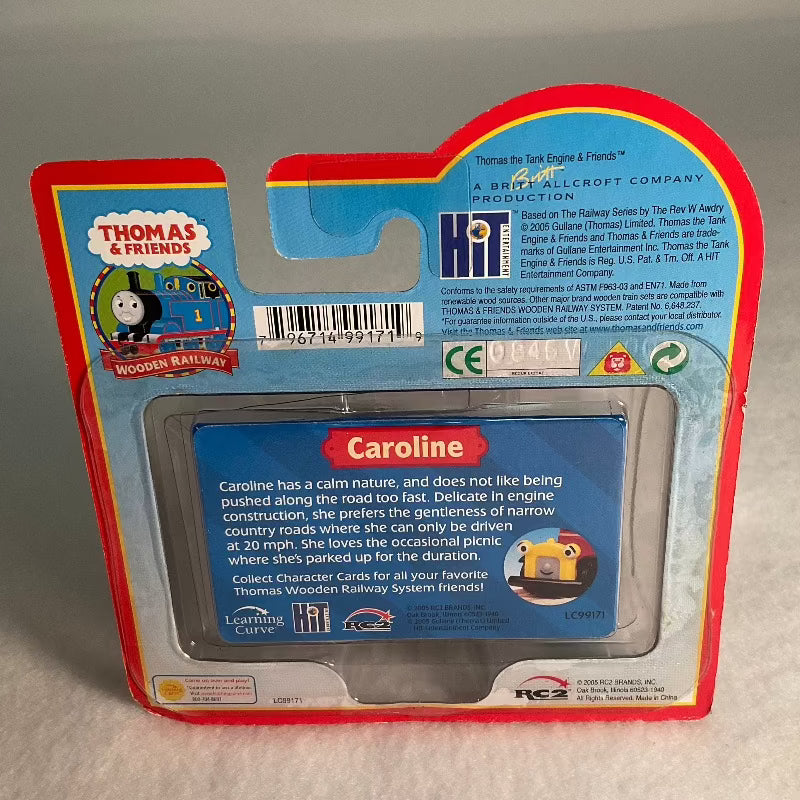 Caroline Thomas and Friends Wooden Railway Collection - Back