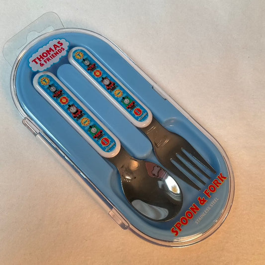 Thomas and Friends Easy Grip Fork and Spoon Set - Pecoware