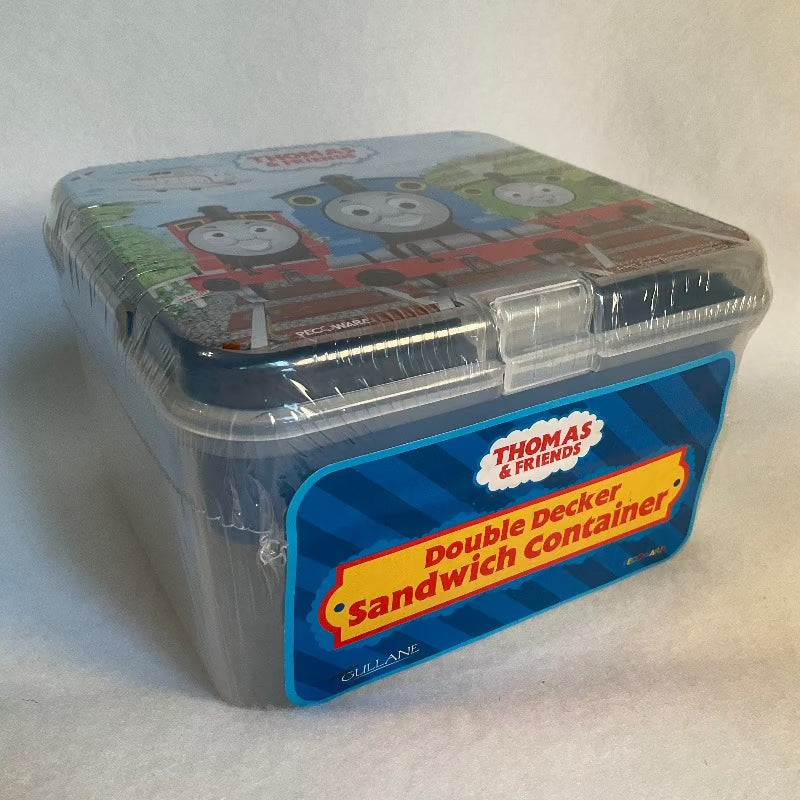 Thomas and Friends Double-Decker Sandwich and Snack Container - Side Corner