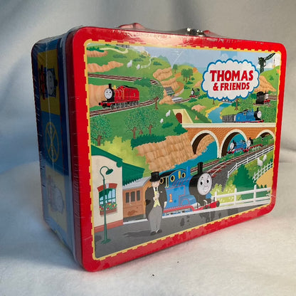 Thomas & Friends Tin Keepsake Box / Lunch Box - Left Angle