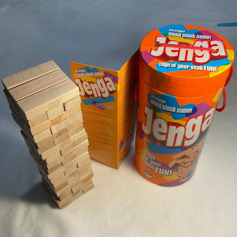 Jenga - the Original Wood Block Game - All