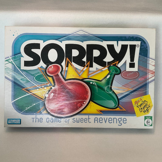 Sorry! The Game of Sweet Revenge Board Game - Front