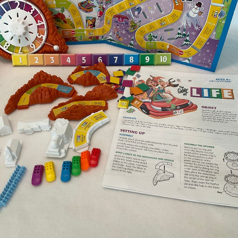 The Game of Life Board Game - Pieces
