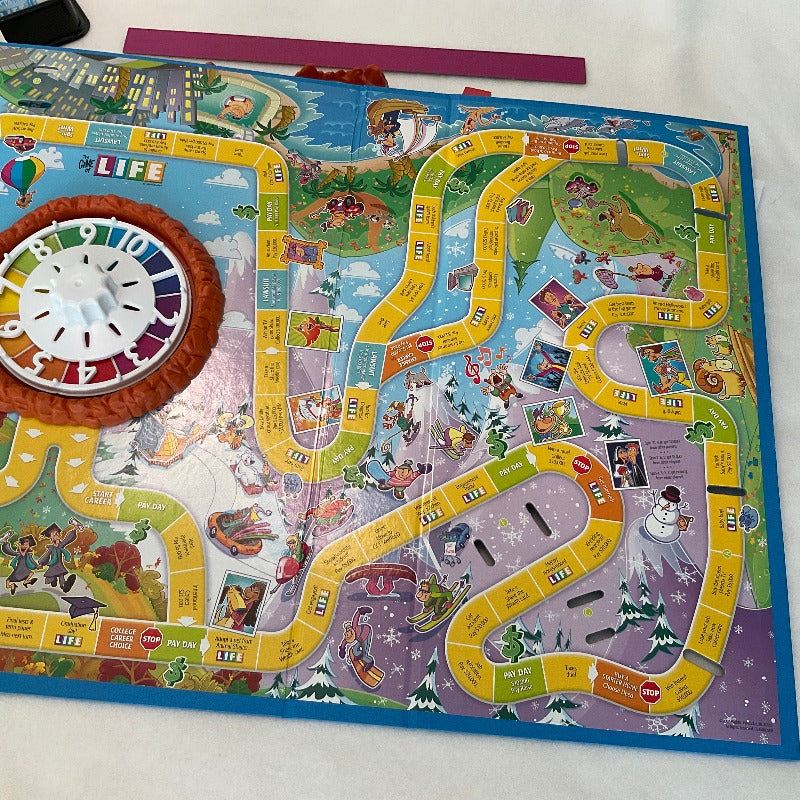 The Game of Life Board Game - Large Board Right Side