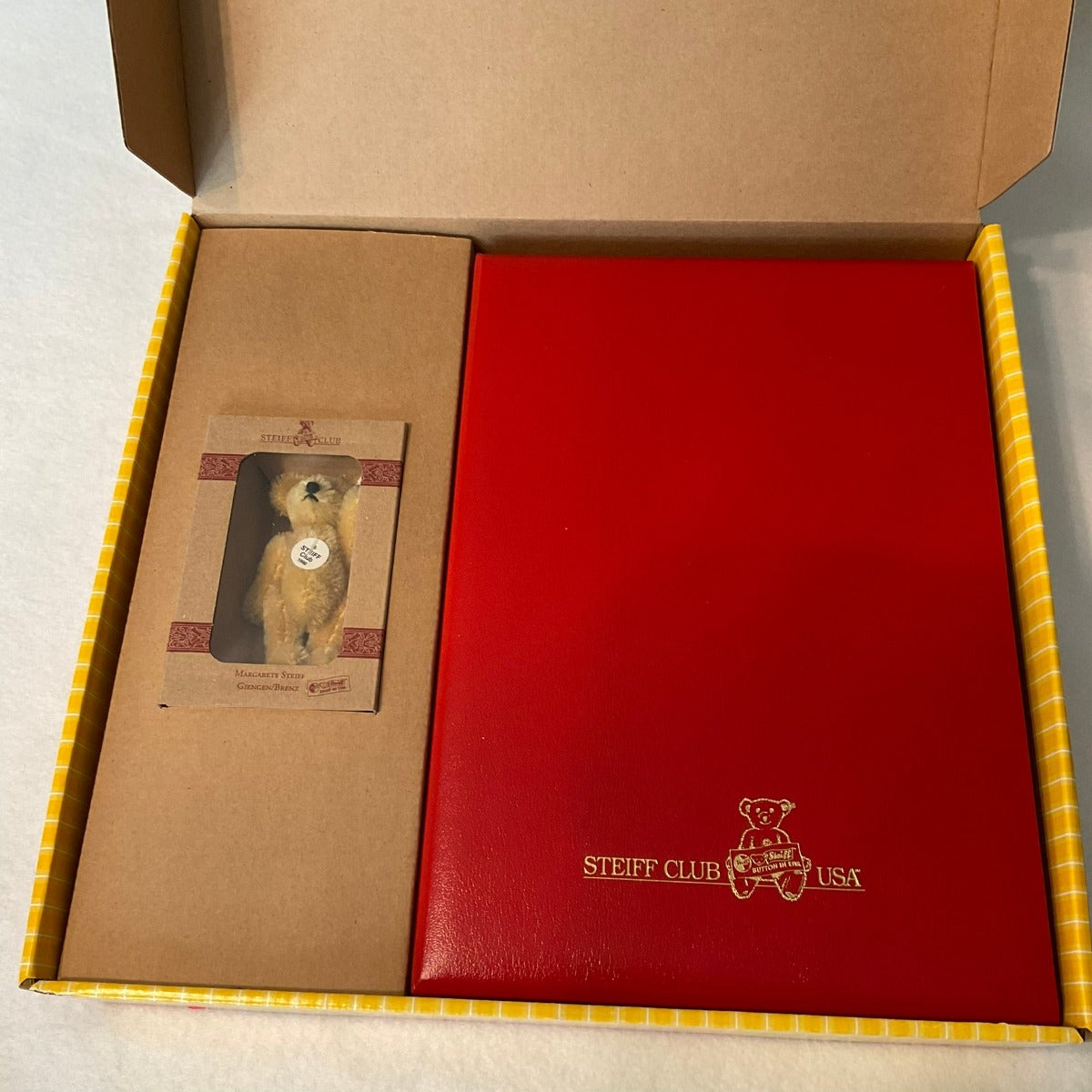 1998 Steiff Club Gift Membership Kit - Inside Box