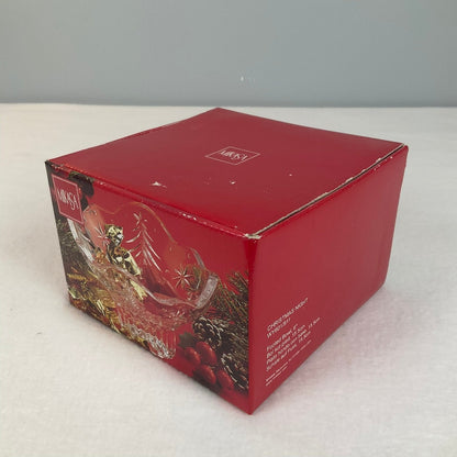 Mikasa Crystal Bowl - Christmas Night 6-inch Candy Dish - Right Side Box