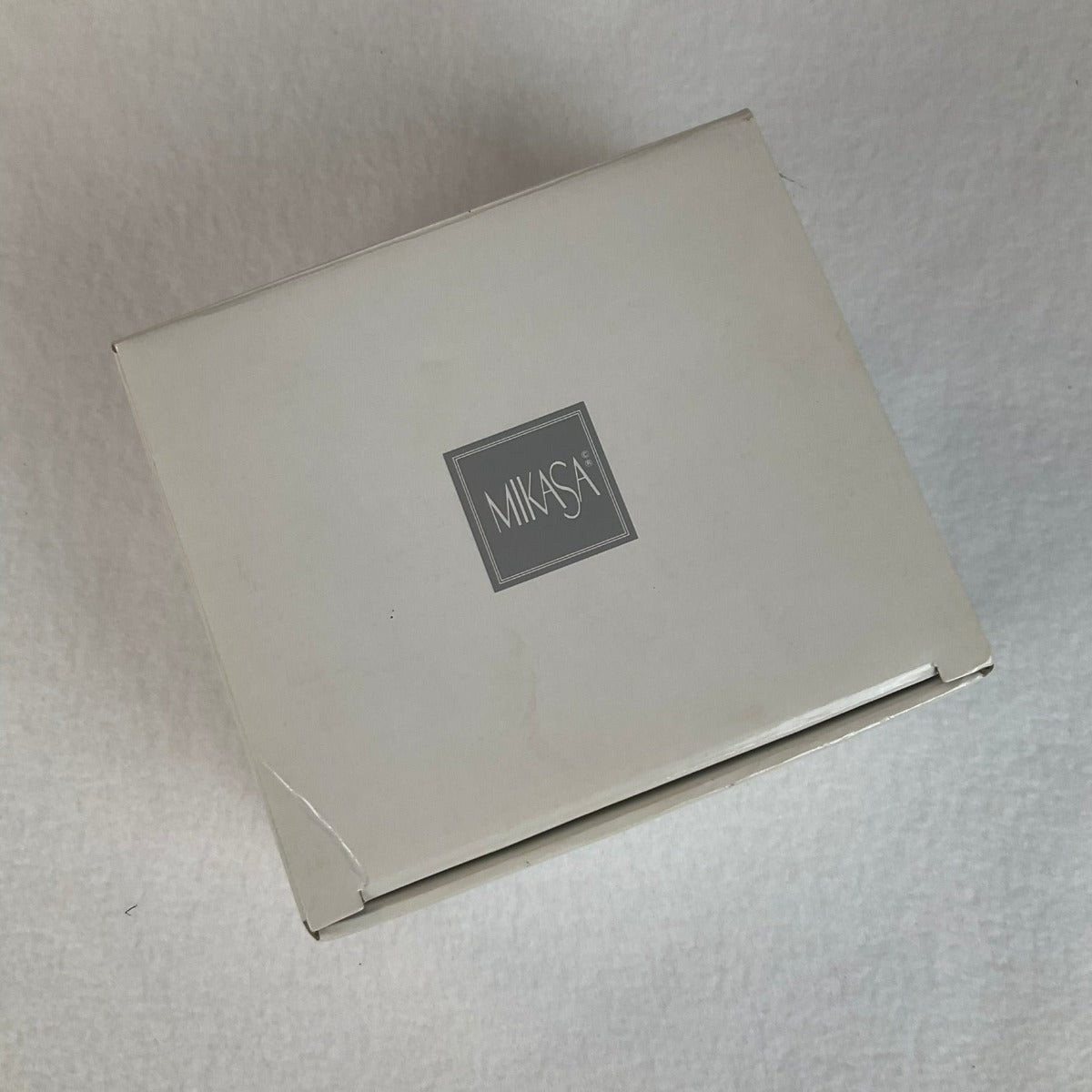 MIKASA Diamond Fire Crystal Votive - Original Box