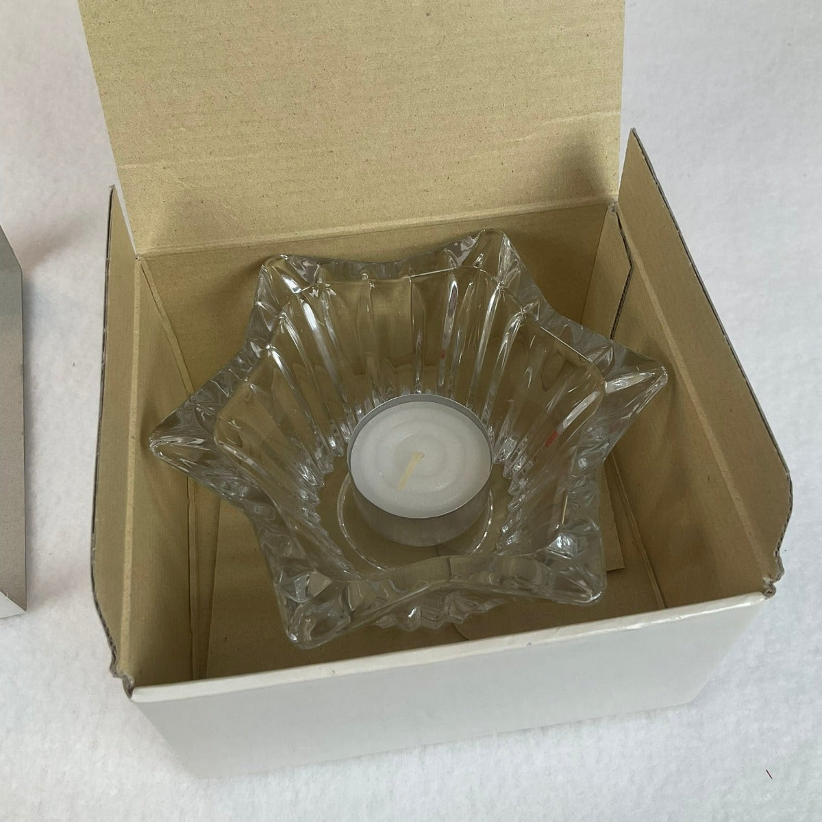 MIKASA Diamond Fire Crystal Votive in the Box