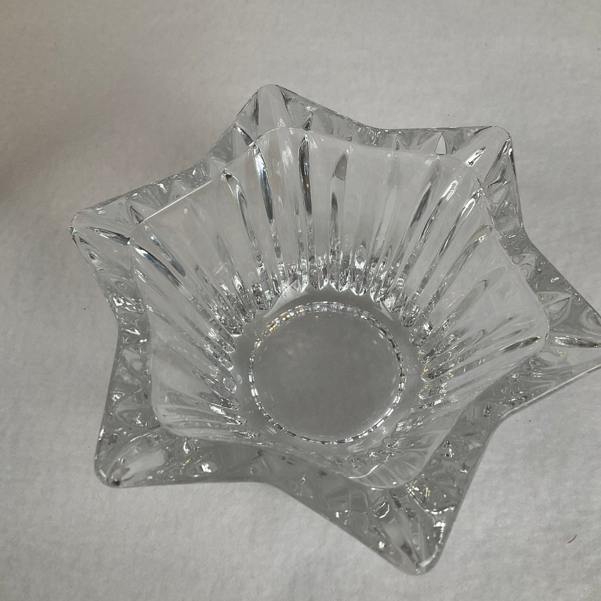 MIKASA Diamond Fire Crystal Votive - Trinket Dish