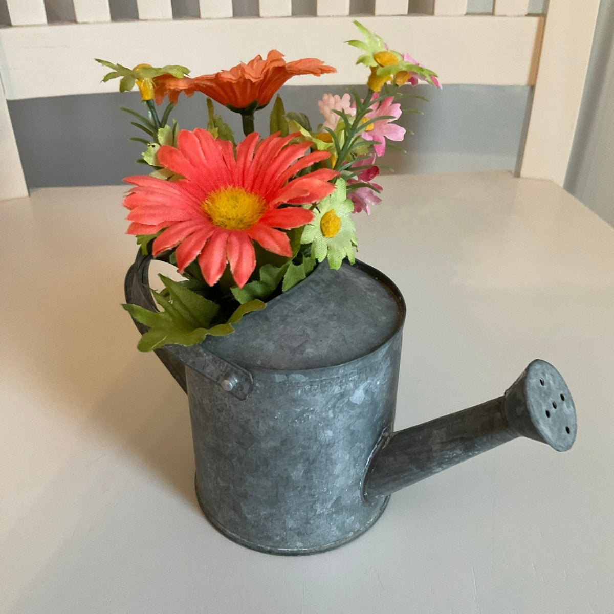 Mini Galvanized Watering Can is so Cute!