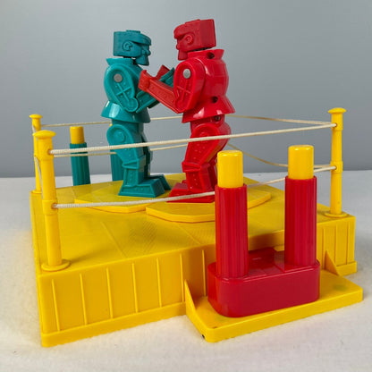 Vintage Rock'em Sock'em Robots game by Mattel - 2001 Version - Boxing Game