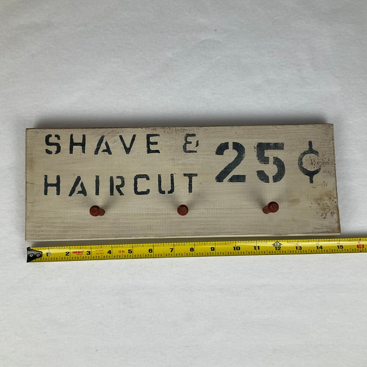 Shave Haircut Decorative Wall Sign - 15 inches Wide