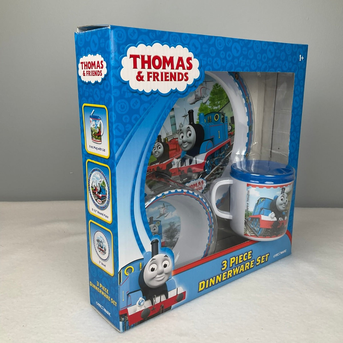 Thomas and Friends 3-Piece Dinner Set - Left Angle