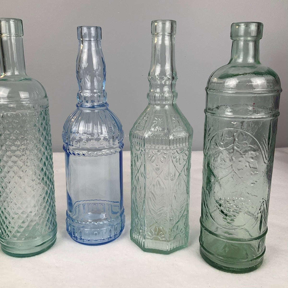 Colorful Full Size Decorative Glass Bottles