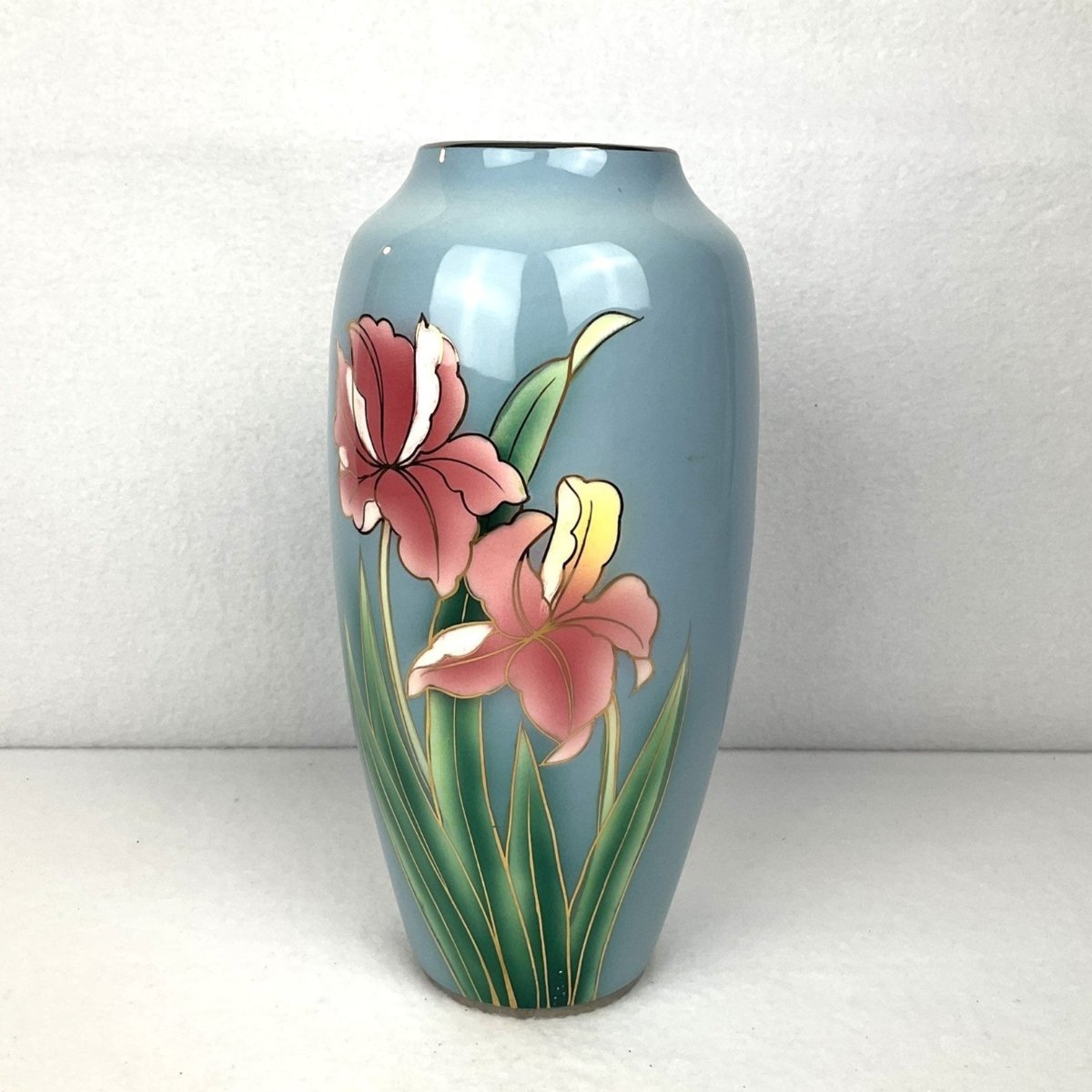 Sigma the tastesetter® Blue and Pink Floral Vase