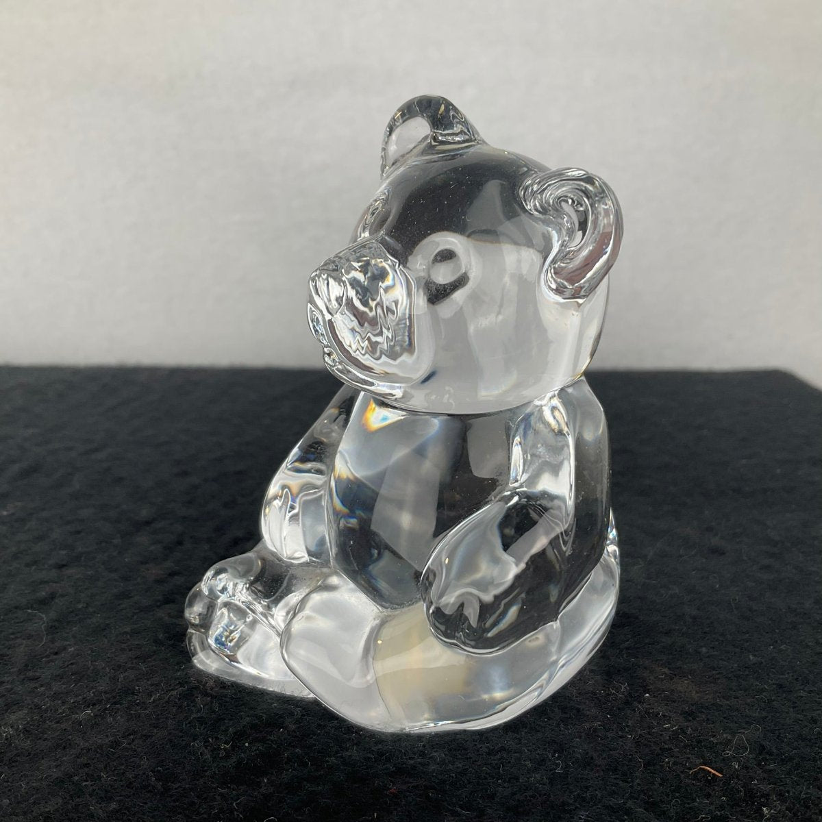 Princess House Vintage Crystal Teddy Bear