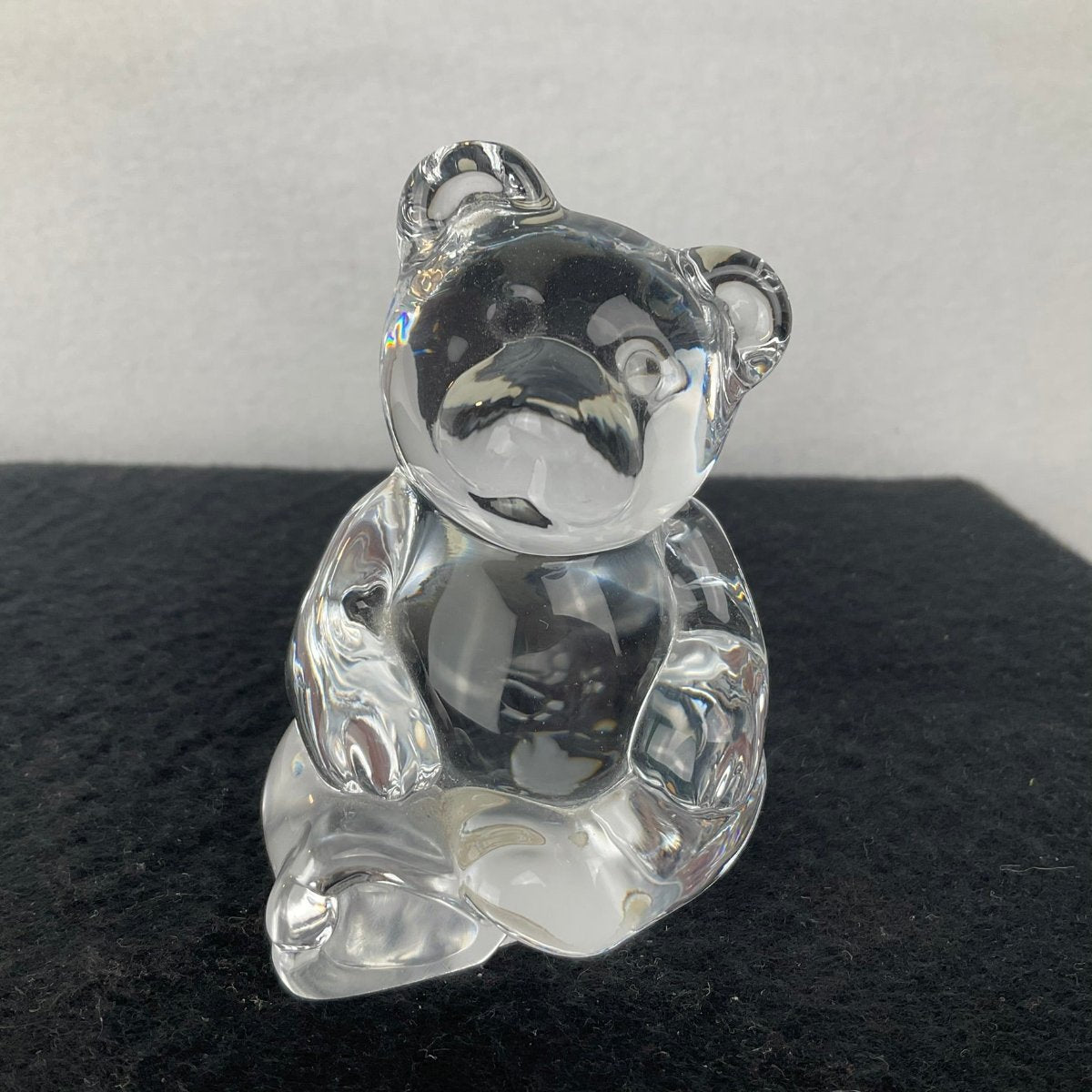 Princess House Vintage Crystal Teddy Bear