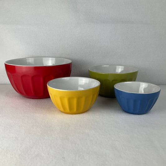 Best Home Ceramics Collection Set of 4 Stacking Bowls