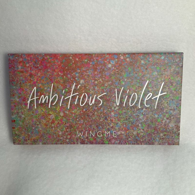 Wingme Ambitious Violet 8-Shade Eyeshadow Palette - Cover