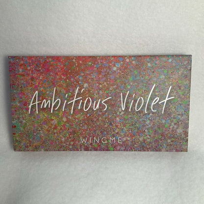 Wingme Ambitious Violet 8-Shade Eyeshadow Palette - Cover