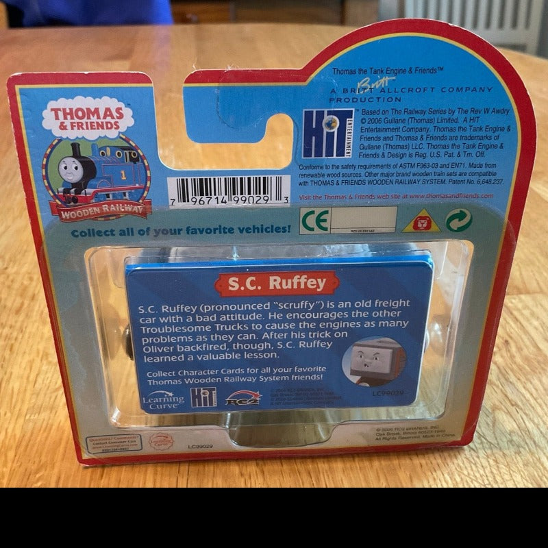 S.C. Ruffey - Thomas the Tank Engine & Friends - Back of Package