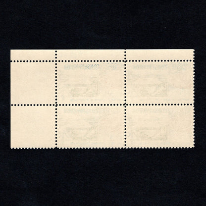 Scott 1150 - Water Conservation 4-cent US Stamp Plate Block - Back