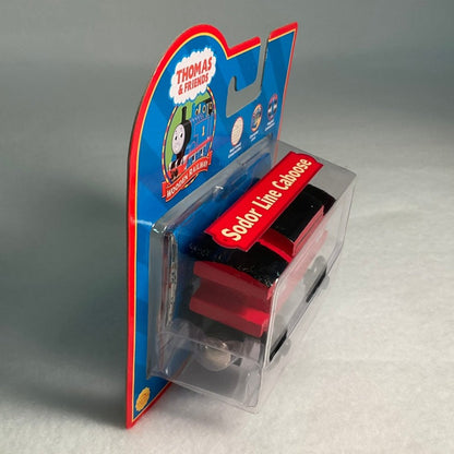 Sodor Line Caboose - Thomas and Friends Wooden Railway Collection - Left View
