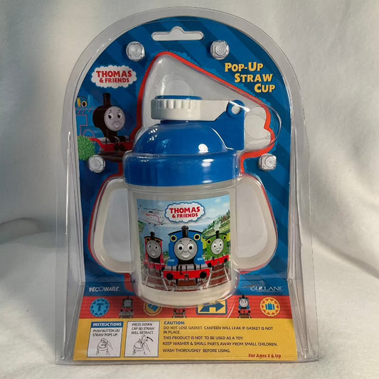 Thomas & Friends Pop-Up Straw Cup