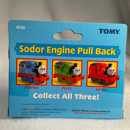 Thomas and Friends Sodor Engine Pull Back - Percy - Back