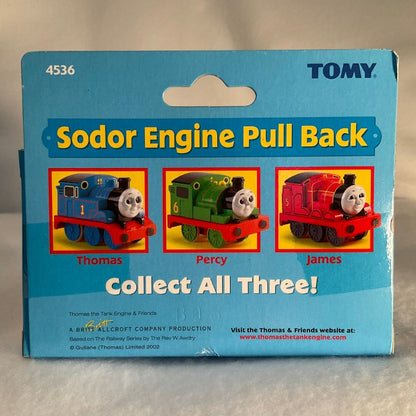 Thomas and Friends Sodor Engine Pull Back - Thomas - Back