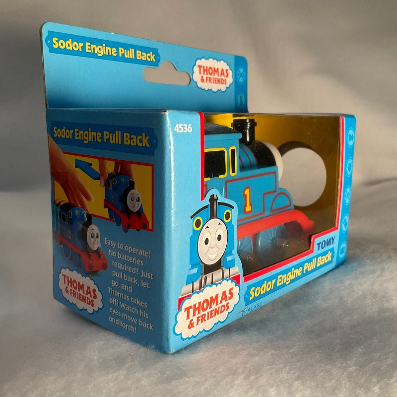 Thomas and Friends Sodor Engine Pull Back - Thomas - Left