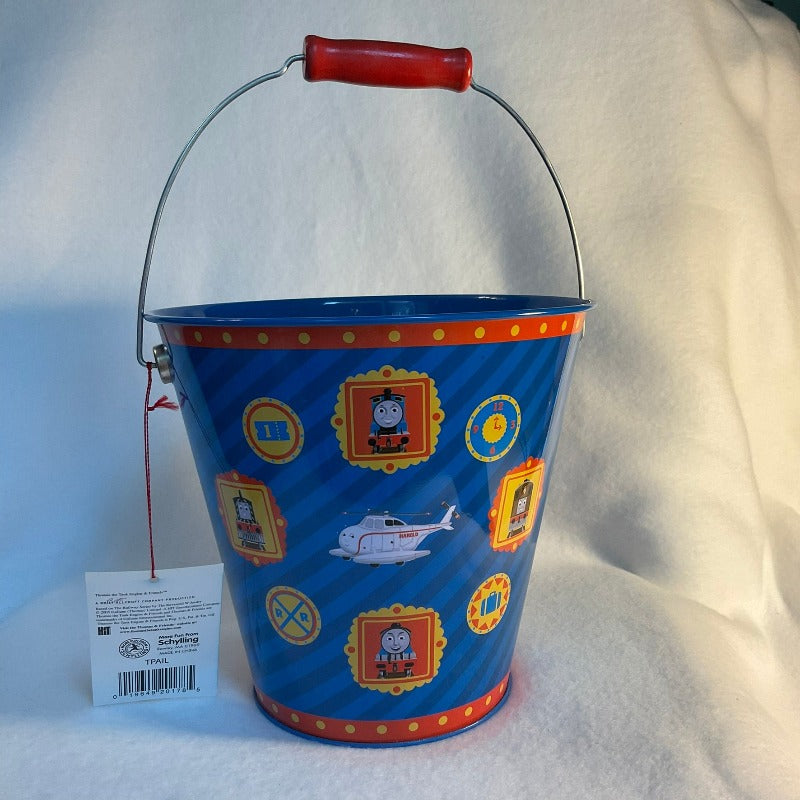 Thomas the Tank Engine and Friends Tin Bucket Sand Pail - Back