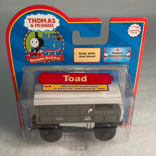 Add Toad to your Thomas and Friends Wooden Railway Collection