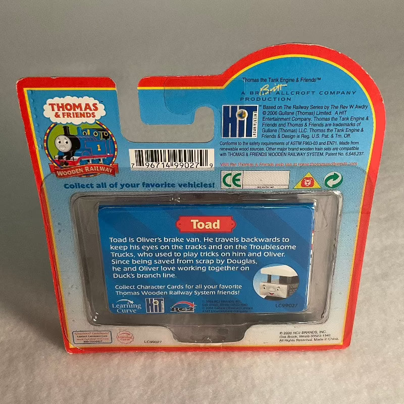 Toad Thomas and Friends Wooden Railway - Back